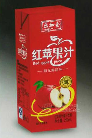 果汁饮料红苹果汁