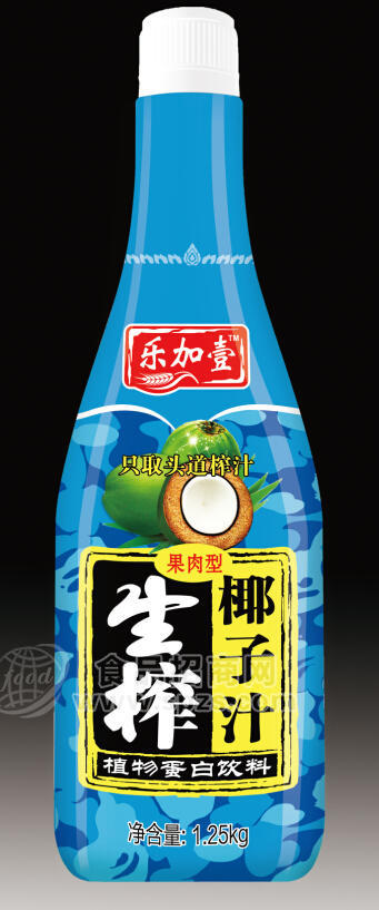 植物蛋白飲料湖南椰星  1.25kg迷彩生榨椰子汁
