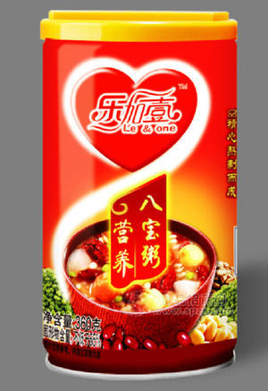 方便食品方便粥乐加壹 营养360克八宝粥