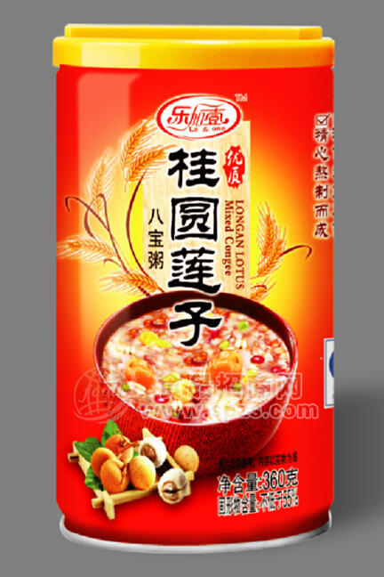 方便食品 方便粥 桂圓蓮子360克八寶粥