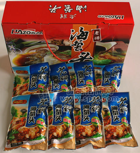 代理批发海蜇1.2公斤 150克/8袋/箱