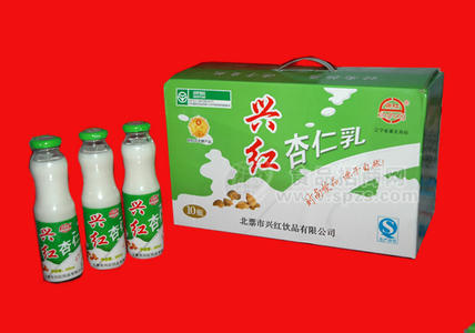 兴红杏仁乳瓶装