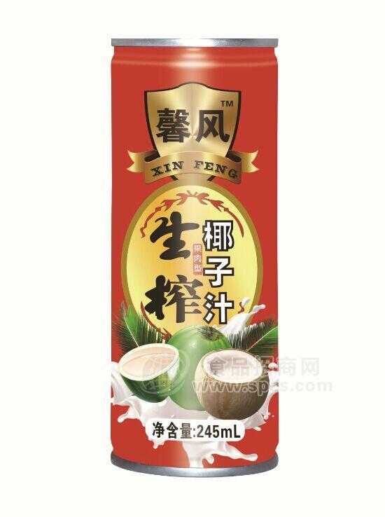 馨風(fēng)生榨椰子汁植物蛋白飲料245ml