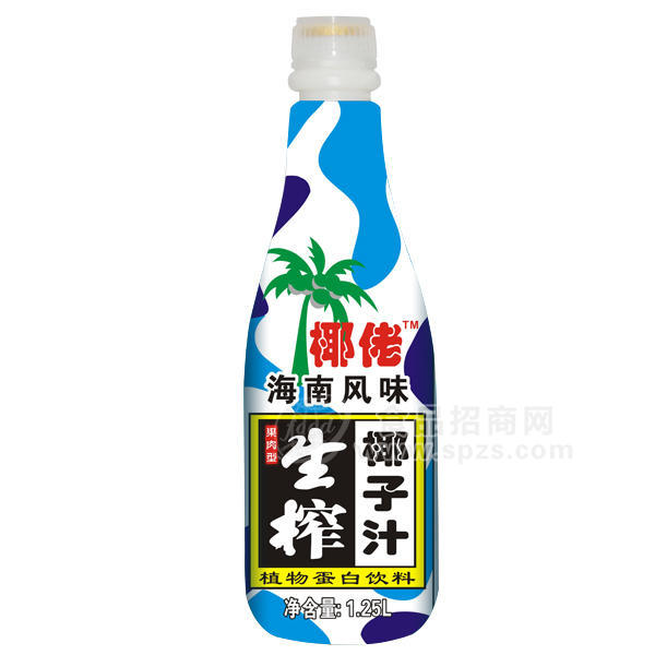 椰佬海南風(fēng)味生榨椰子汁植物蛋白飲料500mLx15瓶