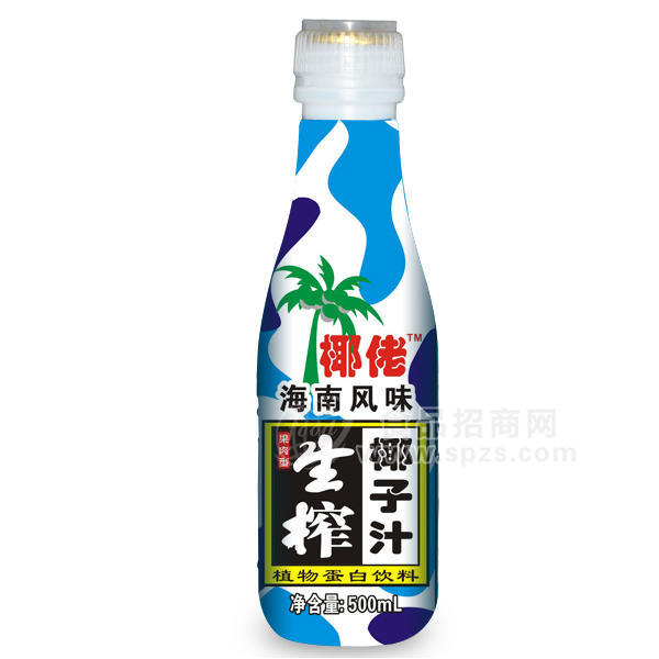 椰佬海南風(fēng)味生榨椰子汁植物蛋白飲料500mL