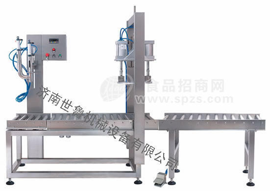 單頭半自動(dòng)灌裝壓蓋一體機(jī)