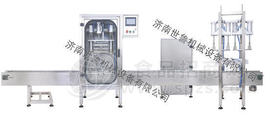 双头全自动灌装压盖一体机