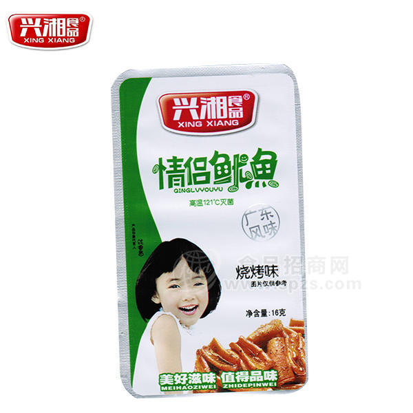 興湘 情侶魷魚 燒烤味 16g