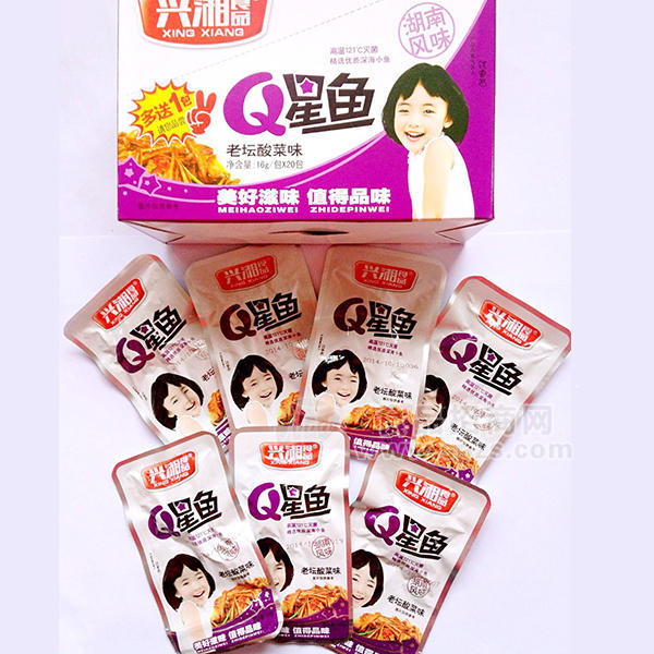 兴湘 Q星鱼 老坛酸菜味