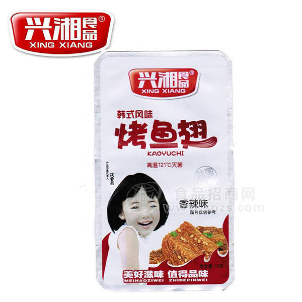 兴湘 烤鱼翅 香辣味 16g
