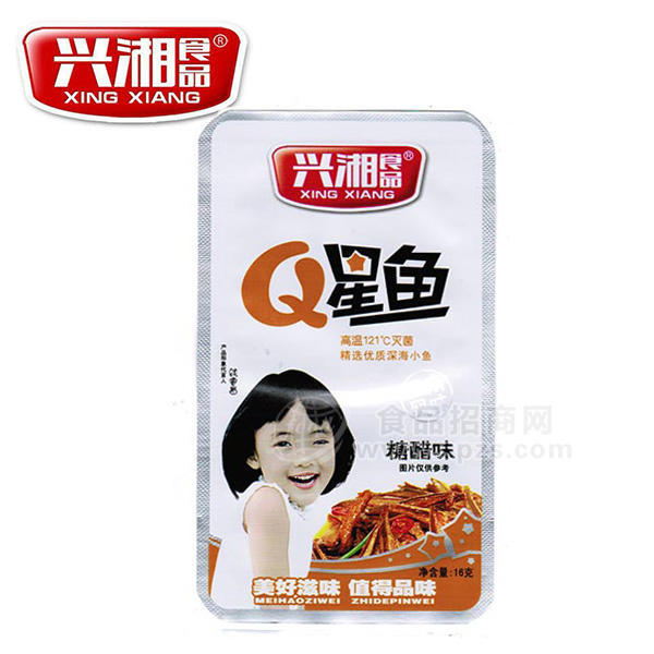 兴湘 Q星鱼 糖醋味 16g