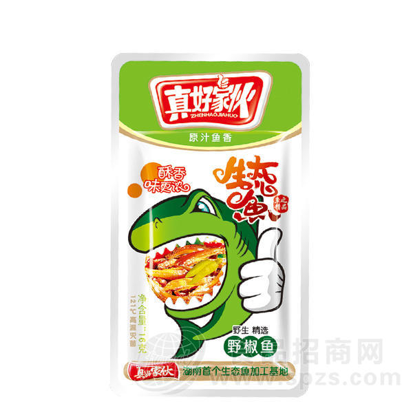 真好家伙生态鱼野椒鱼16g-一元