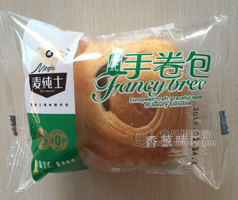 麦纯士手卷面包 香葱味