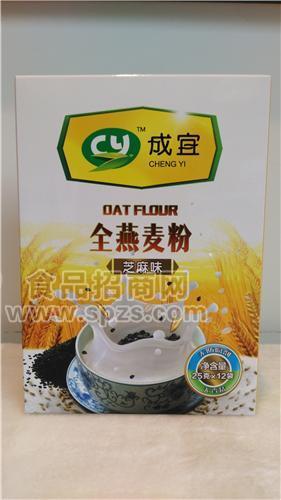 全燕麦粉芝麻味300克