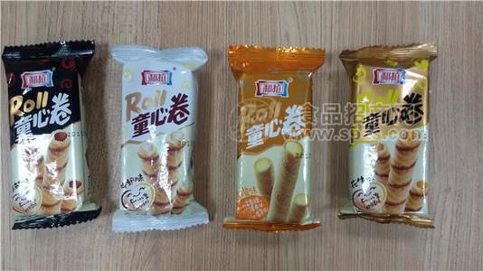 利拉童心卷 牛奶味 香橙味 花生味