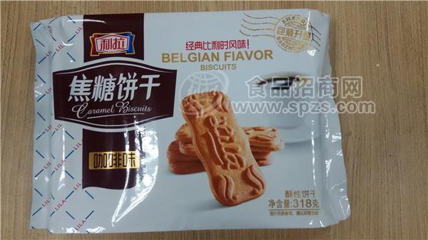 焦糖饼干 咖啡味  利拉食品