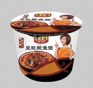桶装家有鱼香 豆豉鲮鱼面