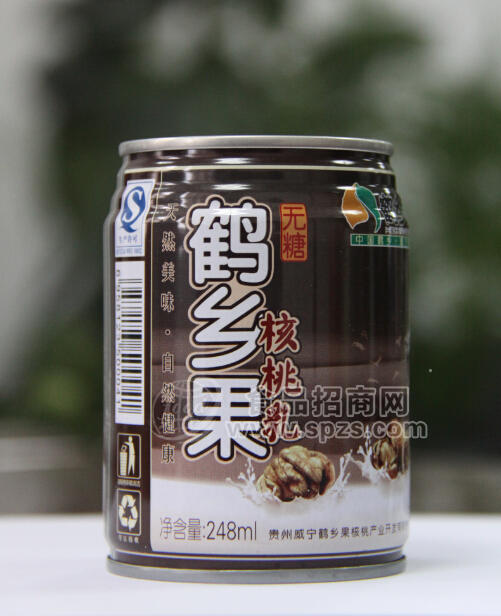 植物蛋白飲料 乳飲料 無糖核桃乳