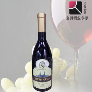 廣州寶田酒業(yè)西班牙進口奕龍達干紅葡萄酒