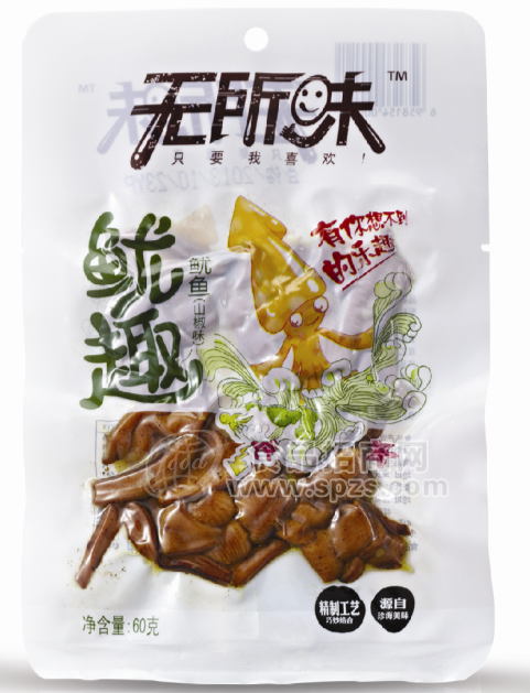 無所味魷魚（山椒味）60g