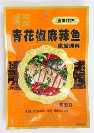 重慶五醬渝媽媽青花椒麻辣魚(yú)200g