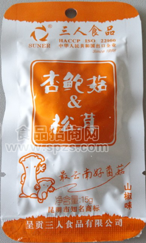 杏鮑菇&松茸（山椒味）15g