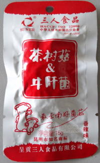 茶樹(shù)菇&牛肝菌（香辣味）15g