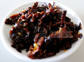 茶树菇&牛肝菌（香辣味）实物图