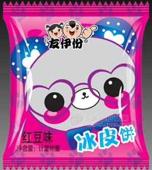 友伊份冰皮饼红豆味