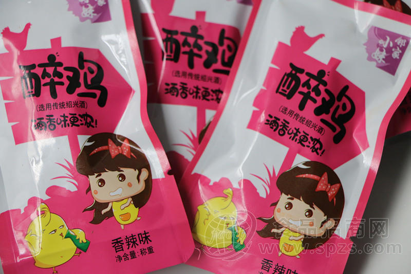 邻家小妹醉鸡香辣味