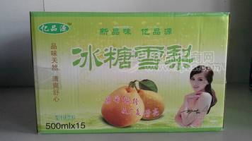 冰糖雪梨果汁饮料