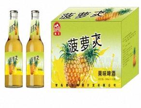 果味啤酒批發(fā)樂平|瑞金500毫升菠蘿啤代理