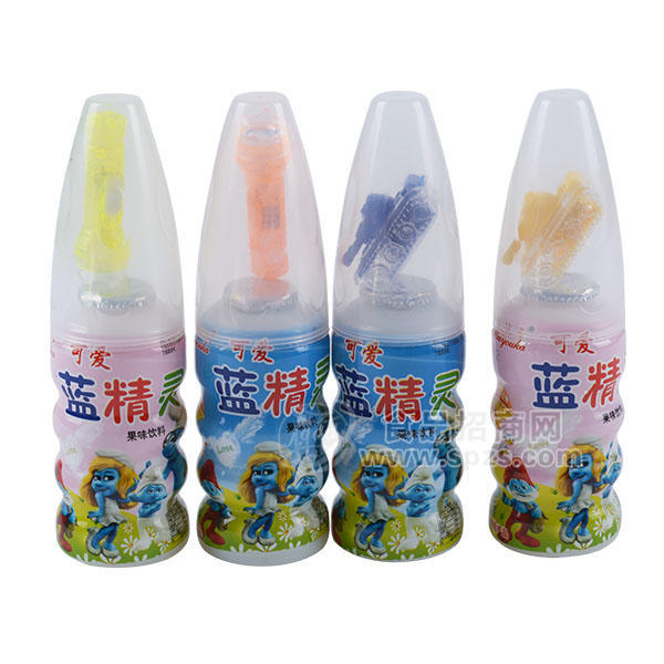 ·可爱蓝精灵果味饮料 