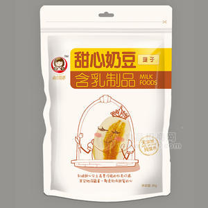 尚食格格 含乳制品甜心奶豆提子自立袋80g