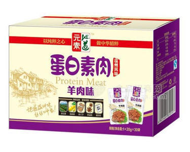 蛋白素肉羊肉味