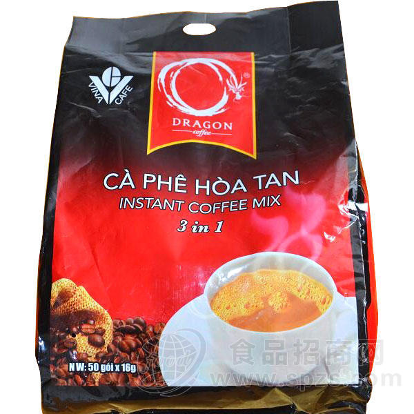 威拿神龙速溶三合一咖啡800g