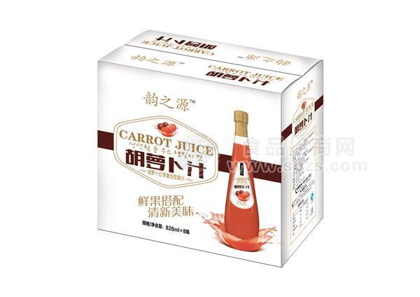 韻之源 果汁飲料 胡蘿卜汁 828mlx8瓶