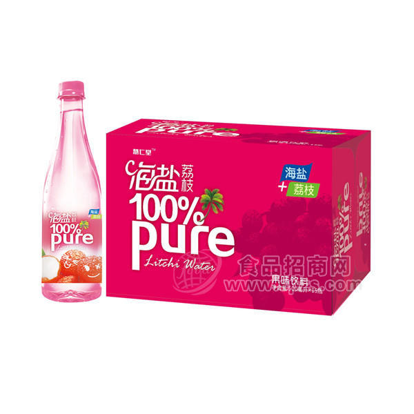 ·海盐荔枝500mlx15瓶 