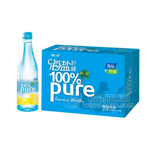 ·海盐柠檬500mlx15瓶 