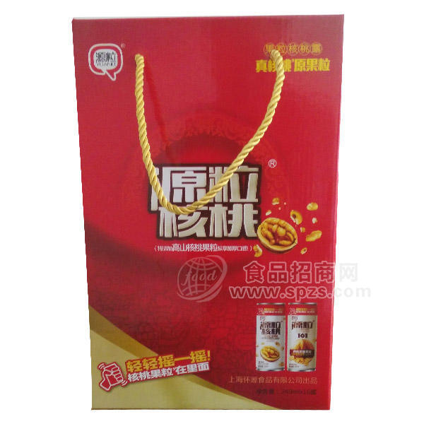 ·源粒  核桃  240mlx16罐 