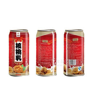 天博罐装核桃乳240ml