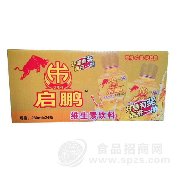 启鹏维生素饮料280mlx24瓶