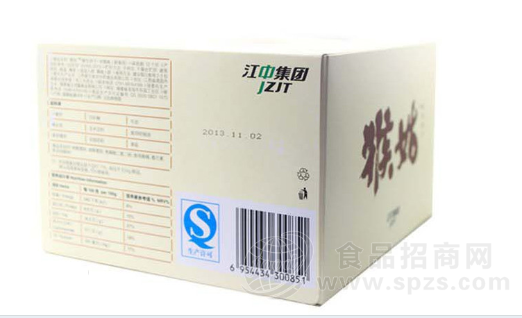 江中集团 猴菇饼干 包装