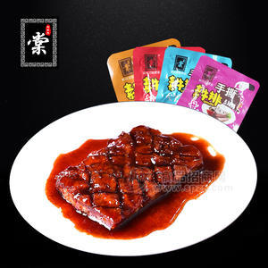 玉堂号散称手撕素牛排