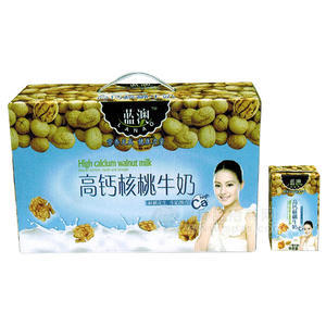藍(lán)澳 高鈣核桃牛奶