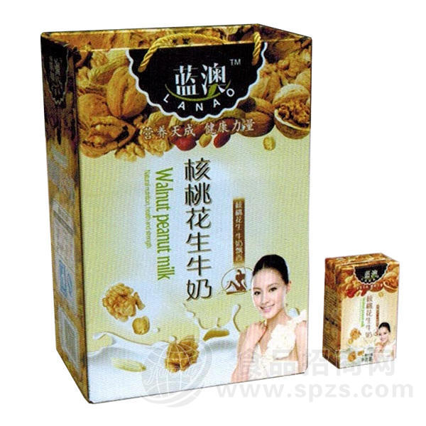 蓝澳 核桃花生牛奶 礼盒