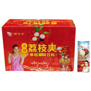 冰糖荔枝爽 果粒果味饮料