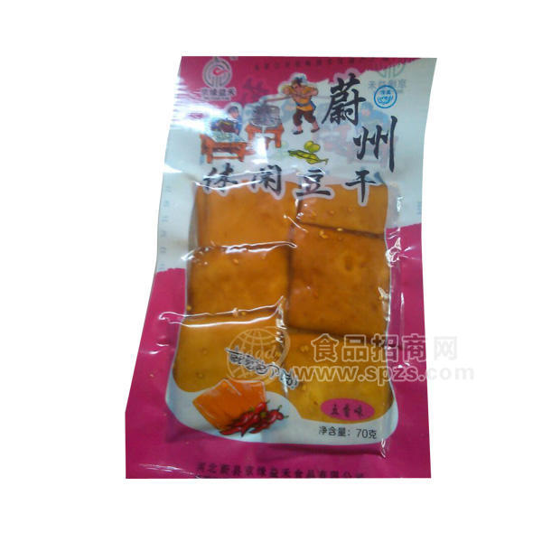 ·京缘益禾 休闲食品 五香味休闲豆干 70g 