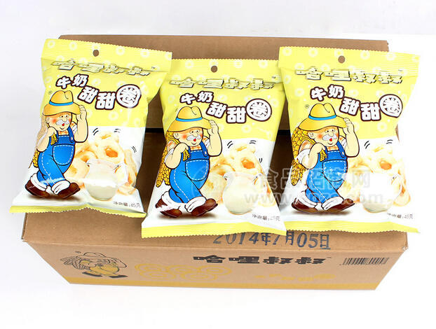 哈哩叔叔香蕉味45g包装