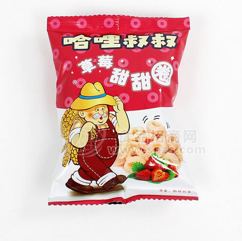 甜甜圈膨化小食品 兒童食品